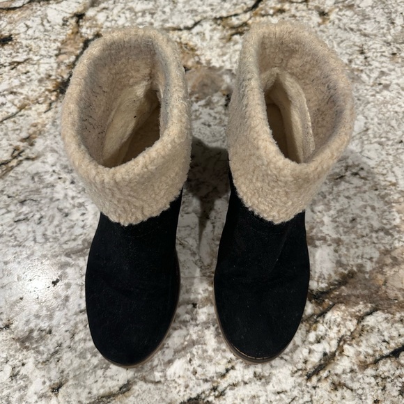 Black Suede Boots - Picture 3 of 4